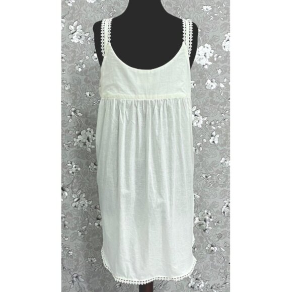 SoieRose SR-1179 – 100% Cotton Victorian Nightgown with Lace Trim - Picture 5 of 6
